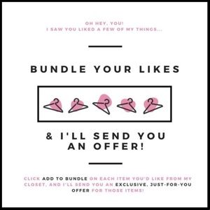 💖Bundle your likes for a private offer!💖